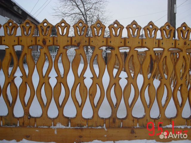 Палисадник из дерева Палисадник из дерева