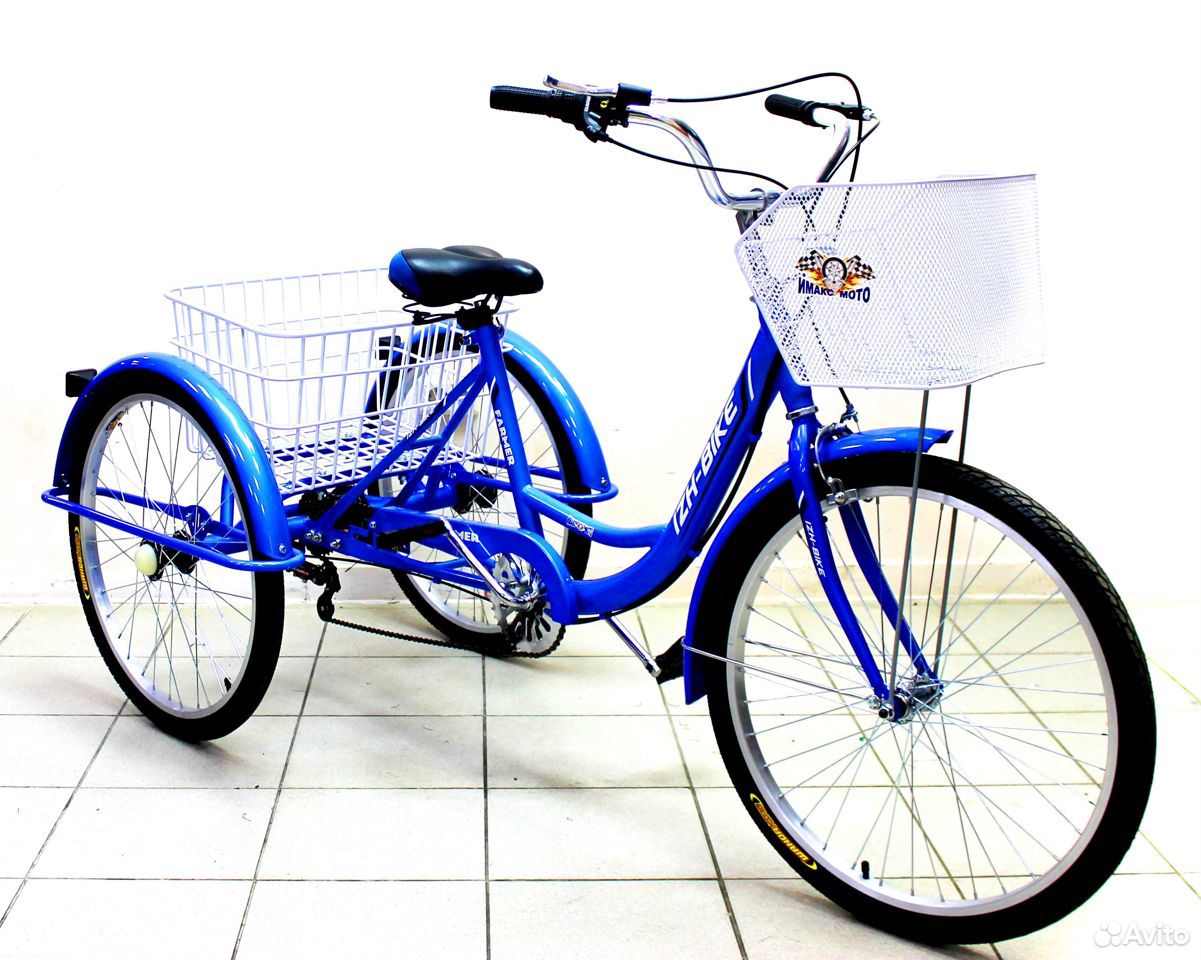 Что можно купить взрослые. Велосипед ИЖ-байк фермер 24. Трехколесный велосипед ИЖ байк фермер. Велосипед трёхколёсный взрослый ИЖ байк фермер. ИЖ байк фермер взрослый трехколесный.
