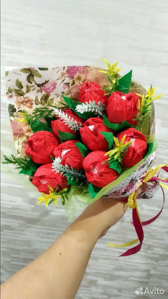 Букет цветов из Raffaello купить на Зозу.ру - фотография № 1