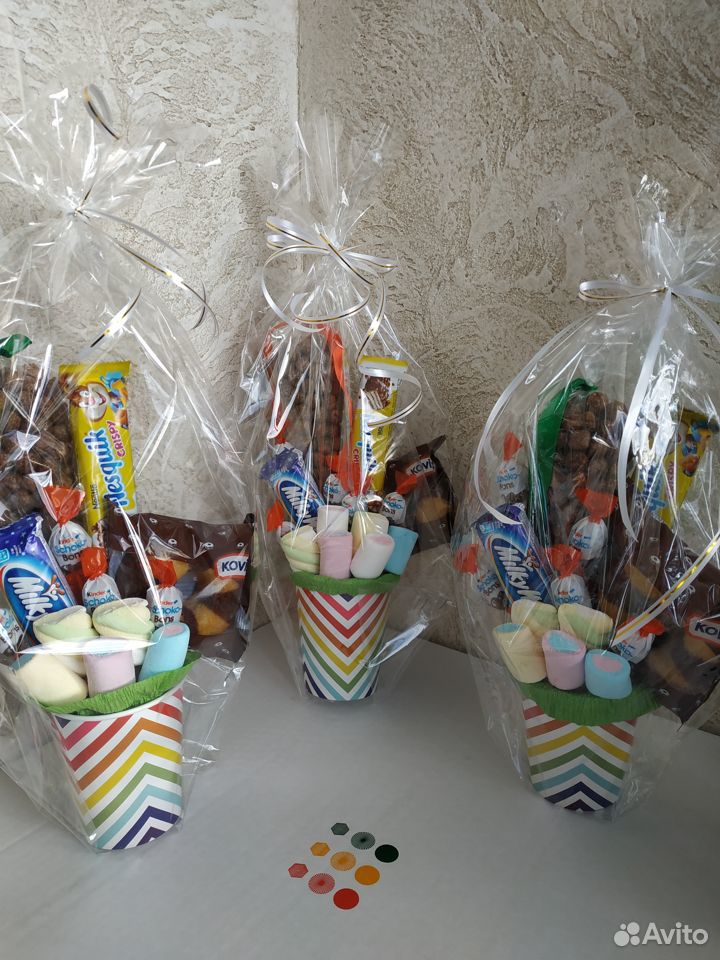 Букет сладостей для детей купить на Зозу.ру - фотография № 2