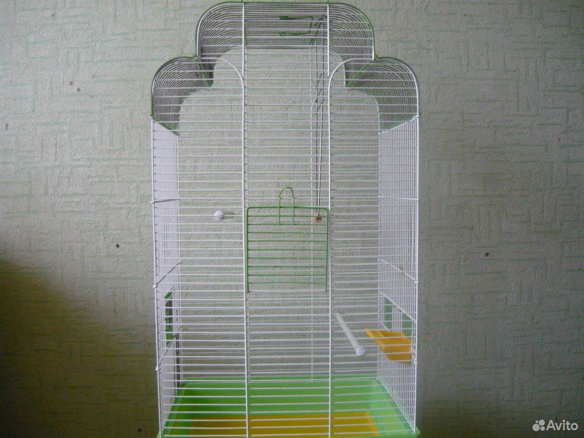 Клетка для попугаев купить на Зозу.ру - фотография № 3