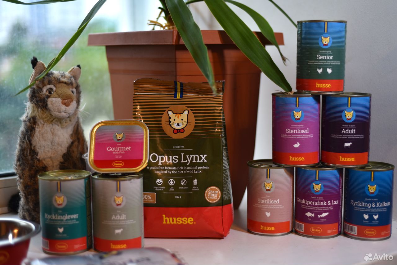 Сухой корм для кошек Husse Opus Lynx купить на Зозу.ру - фотография № 1
