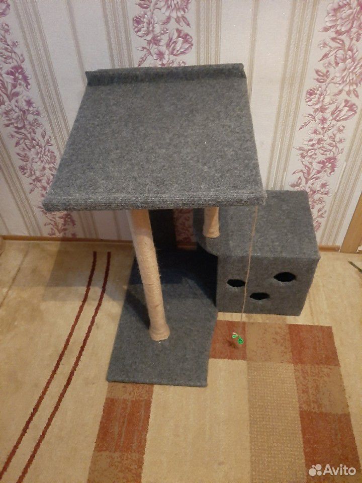 Когтеточка. Игровой домик(комплекс) для кошки купить на Зозу.ру - фотография № 3