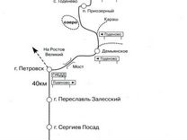 Годеново ярославская область карта