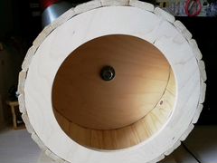 Деревянное колесо для грызунов (шиншилл, крыс, бел