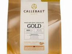 Шоколад Callebaut белый Gold 30,4 с карамелью 2,5