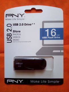 Новая флешка от PNY 16 GB USB