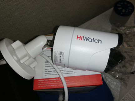 Цилиндрическая камера IP. Hikvision hiwatch