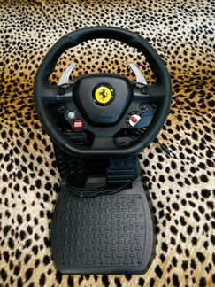 Руль и педали Thrustmaster Ferrari 458