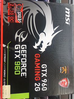 Видеокарта MSI Geforce GTX 960 Gaming 2gb