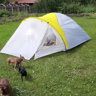 Палатка 4 местная новая