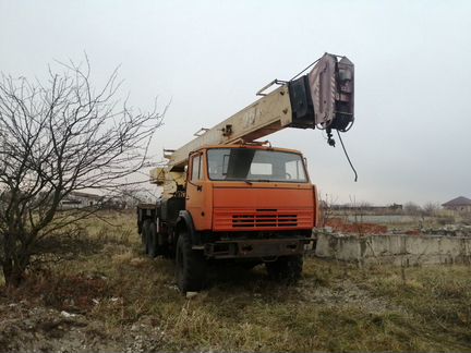 Автокран 25 тонн Камаз 43118