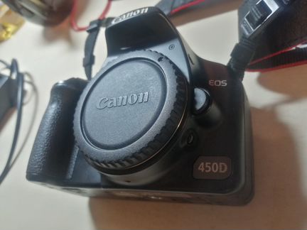 Canon 450d (пробег 6000) как новый