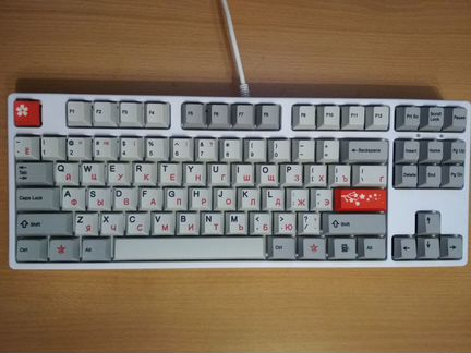 Клавиатура Ganss gs87+ кейкапы kprepublic