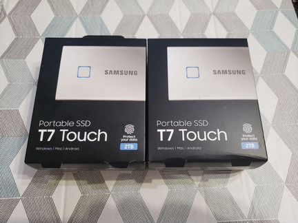 Portable SSD T7 touch USB 3.2 2TB. (новые)