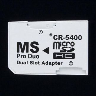 MS Pro Duo переходник с MicroSD для PSP CR-5400