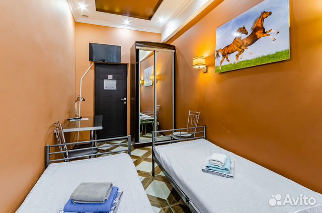 

1-к. квартира, 22 м², 2 кровати