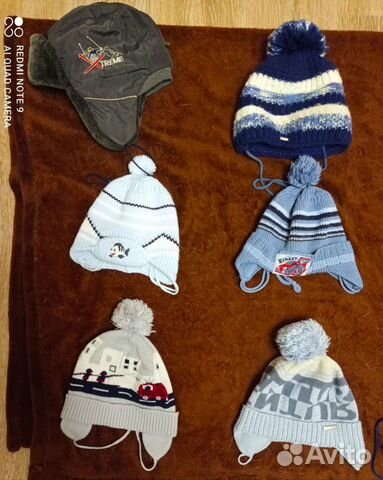 Шапочки, шарфы, перчатки на мальчика