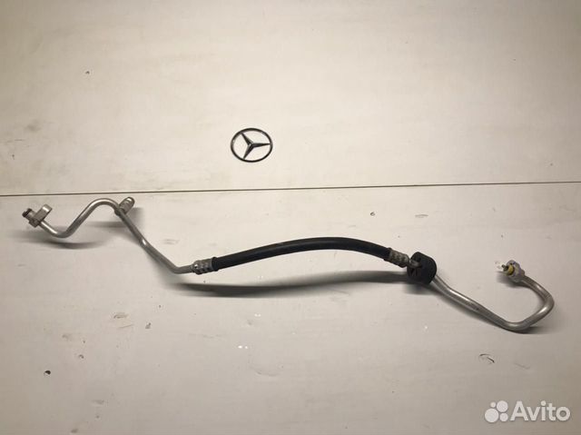Трубка кондиционера длинная с клапаном Mercedes C