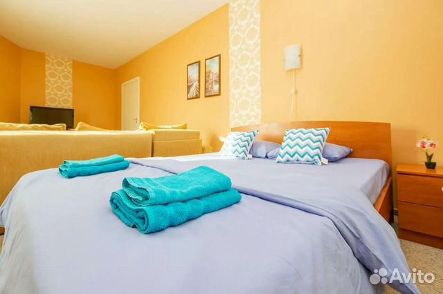 

1-к. квартира, 48 м², 2 кровати