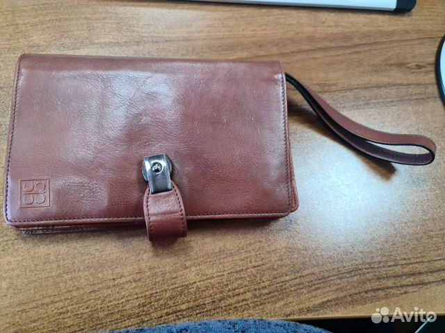 Мужской итальянский клатч (сумка, барсетка)