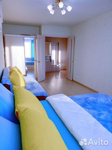 

1-к. квартира, 39 м², 3 кровати