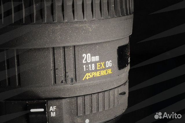Sigma AF 20mm / 1.8 for Canon ремонт / 2785