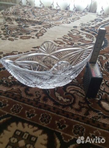 Салатник хрустальный СССР