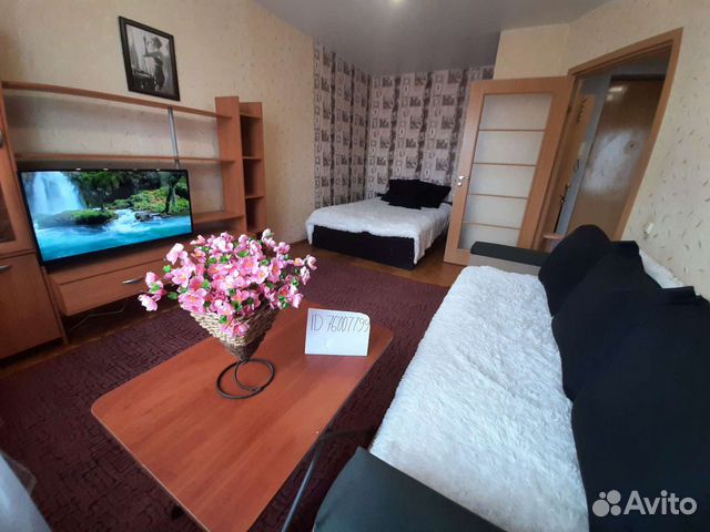 

1-к. квартира, 36 м², 2 кровати