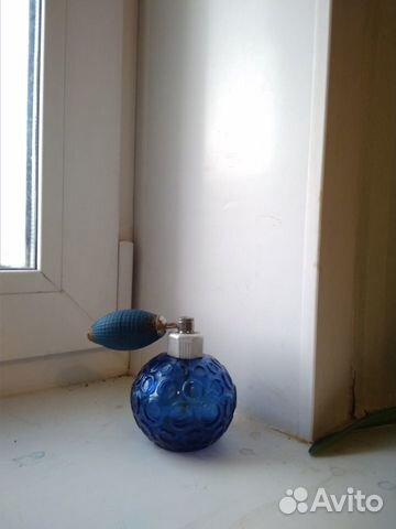 Флакон для духов винтаж СССР, пульверизатором