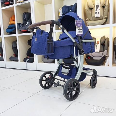 Коляска трансформер +автолюлька Farfello Aimile bl