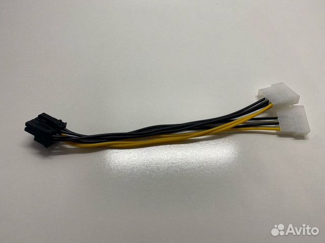 Шлейф 8-pin - Molex x2 питания видеокарты