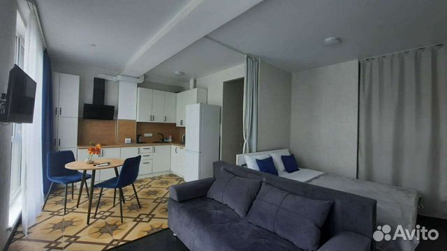 

Квартира-студия, 30 м², 2 кровати