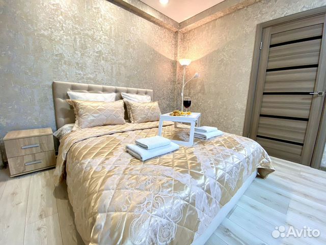 

1-к. квартира, 46 м², 2 кровати