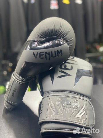 Боксерские перчатки Venum Black