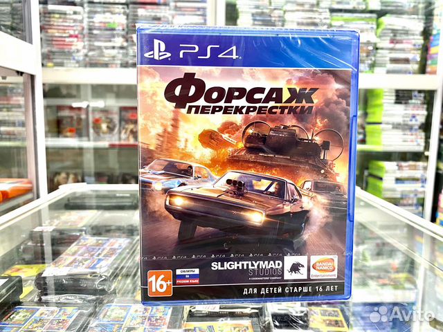 Bandai Namco Форсаж Перекрестки игра для Ps4 Новый