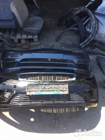 Бампер передний kia rio 3