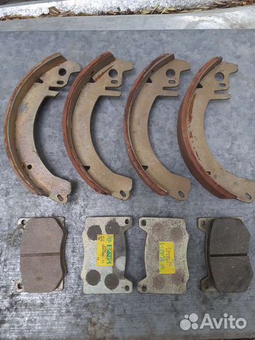 Колодки тормозные на Москвич