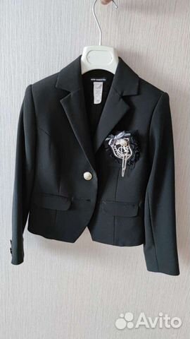 Пиджак короткий David Charles для девочки 6-7 лет