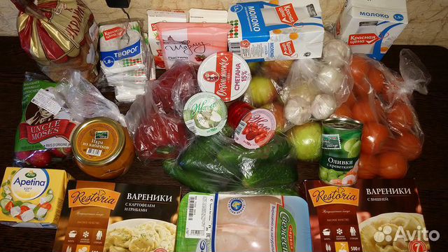 Продукты на корм