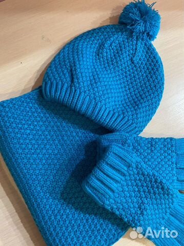 Комплект шапка и шарф