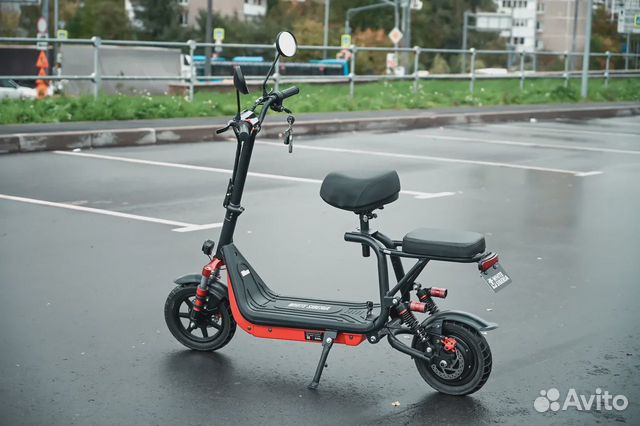 Электроскутер White Siberia mini light