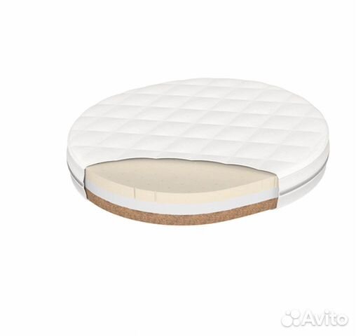 Круглый матрас для люльки Ellipsebed