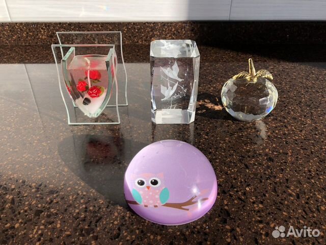 Свечи подарок сувениры из стекла фигурки