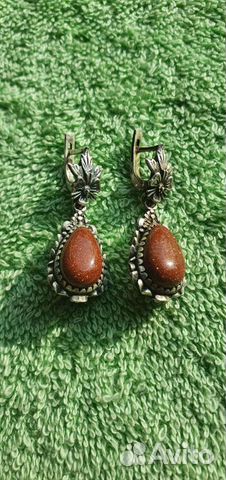 Серьги с авантюрином, СССР после 1958 года