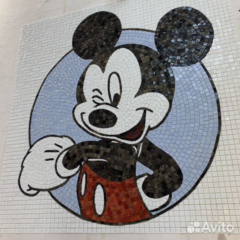 Панно из мозаики