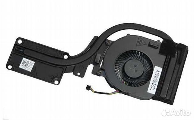 Dell ноутбук вентилятор система охлаждения трубка