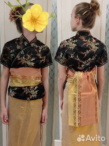 Карнавальный костюм. Японский, Китайский националь