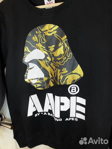 Свитшот aape by a bathing ape XS-S новый