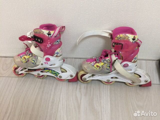 Ролики детские раздвижные + защита